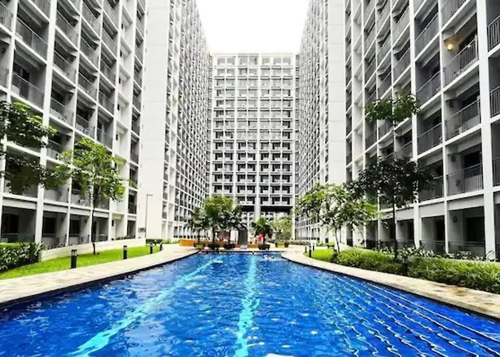 P00l Fr0nt With Balc0ny - New C0nd0 At Shore 2 Mall Of Apartment *