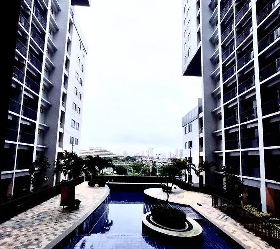 P00l Fr0nt With Balc0ny - New C0nd0 At Shore 2 Mall Of Apartment Manila