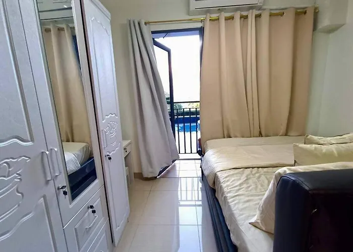 P00l Fr0nt With Balc0ny - New C0nd0 At Shore 2 Mall Of Apartment