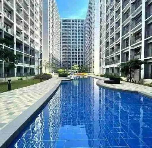 Appartement P00l Fr0nt With Balc0ny - New C0nd0 At Shore 2 Mall Of Manilla